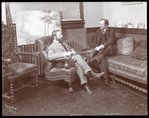 Kunstenaars Parsons en Ed Pottest, 1907